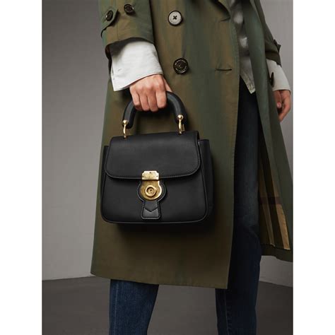 burberry small dk88 satchel black|Bags .